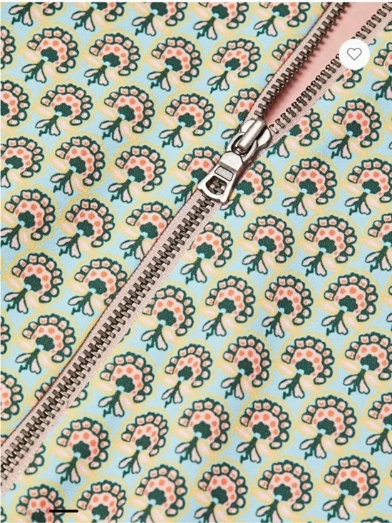 Alice + Olivia Dana Printed Puff Sleeve Mini Dress - Solstice Floral - Size 6 - Picture 4 of 12